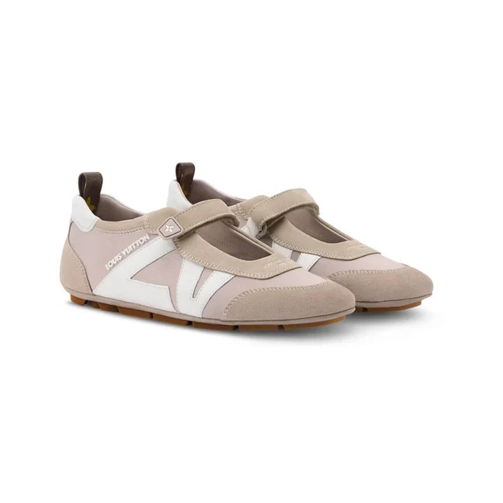 Louis Vuitton Sneakerina Mary Jane Beige