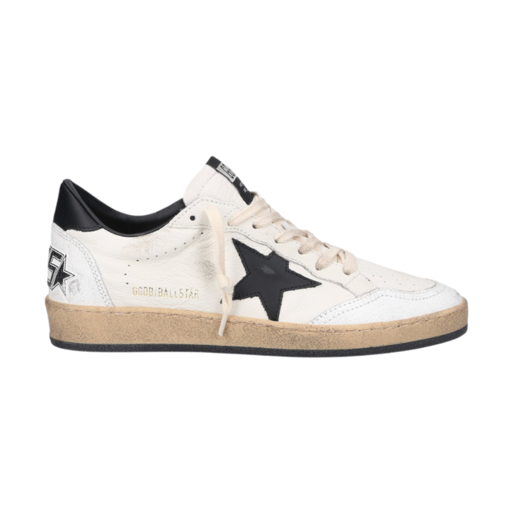 Golden Goose Ball Star Low-Top in Nappa Leather