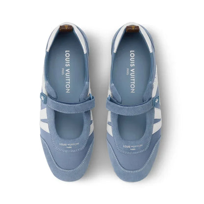 Louis Vuitton Sneakerina Mary Jane Azur