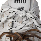 New Balance X Miu Miu 530 SL deco calf leather mules