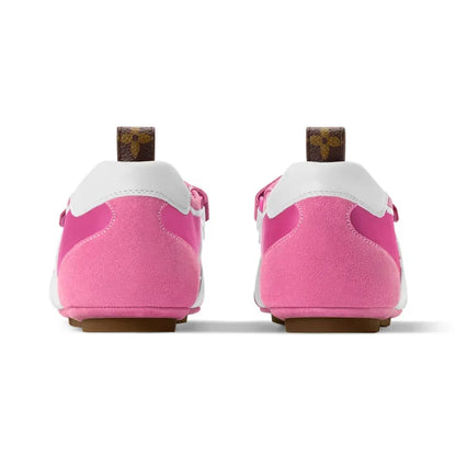 Louis Vuitton Sneakerina Mary Jane Rose