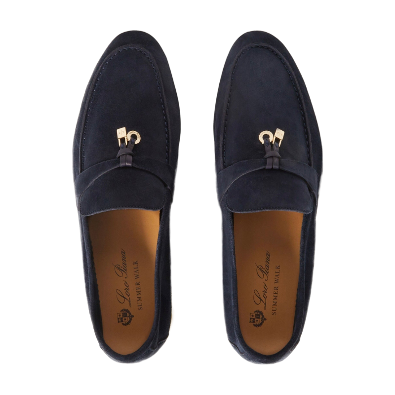 Loro Piana Summer Charms Walk Loafer 'Argo Blue Melange (W948)'