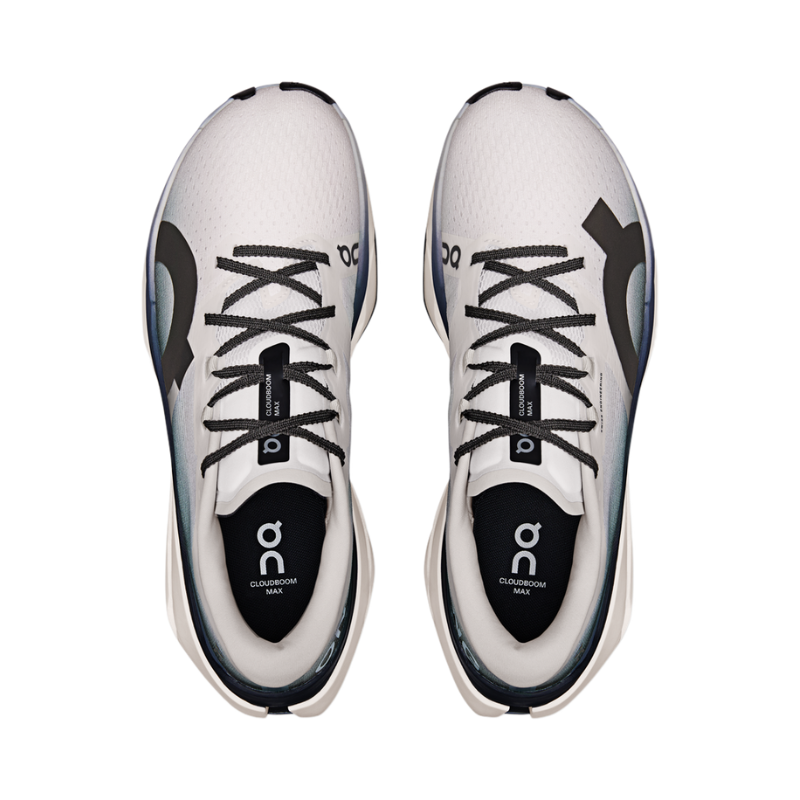 On Running Cloudboom Max White Black