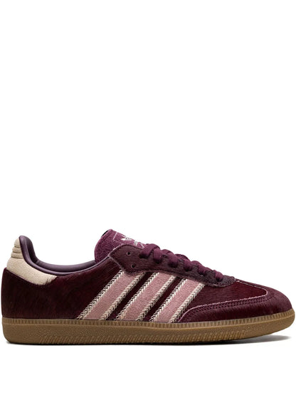 Adidas Samba OG Maroon Sand Strata Pony