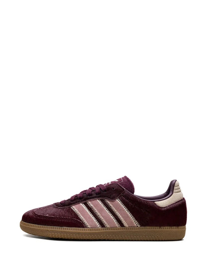 Adidas Samba OG Maroon Sand Strata Pony