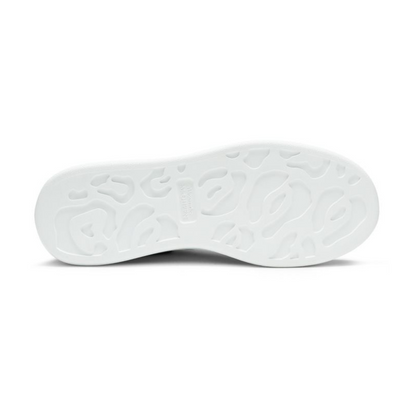 Alexander McQueen Oversized Sneaker 'New Tech Calf - White Black