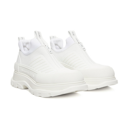 Alexander McQueen Tread Slick Zip Up White