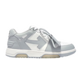 OFF-WHITE Out Of Office Calf Leather – White Grey