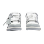 OFF-WHITE Out Of Office Calf Leather – White Grey