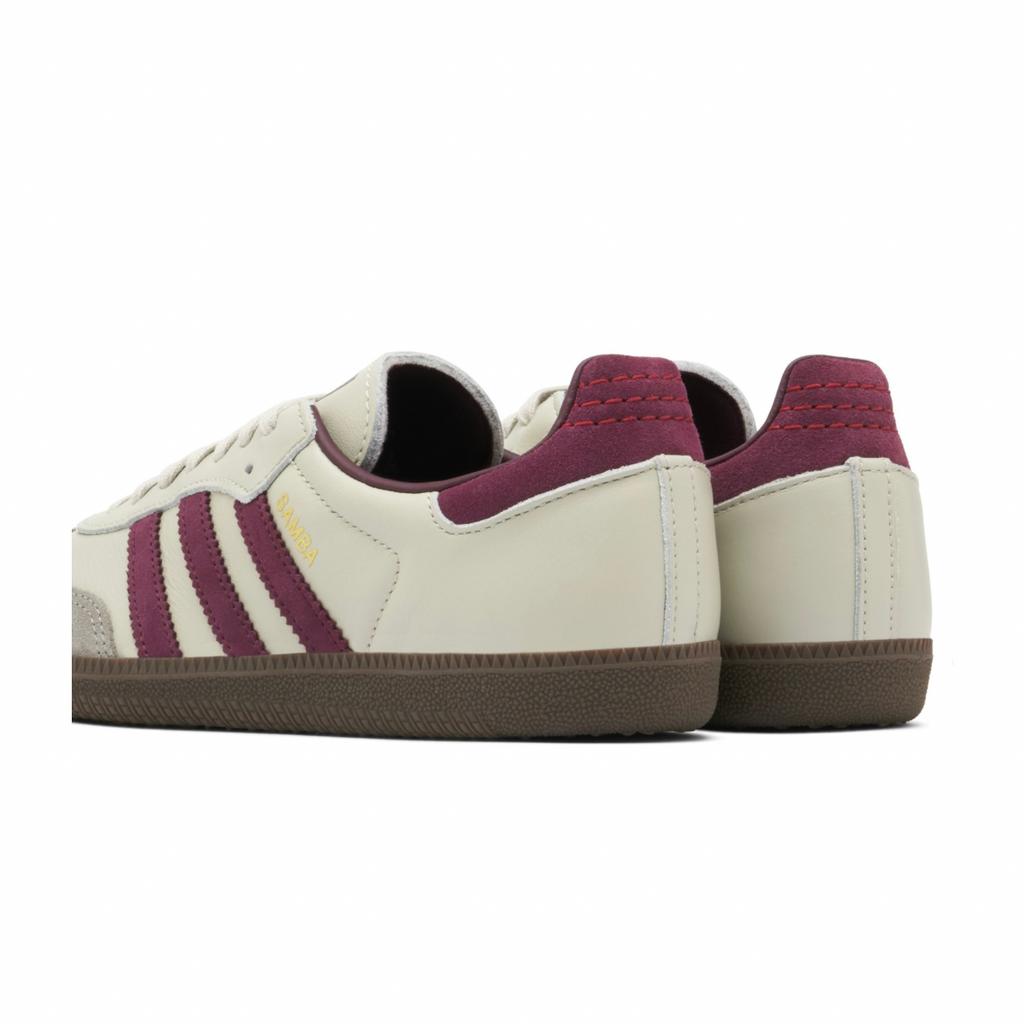 Adidas Samba OG – Putty Grey Maroon