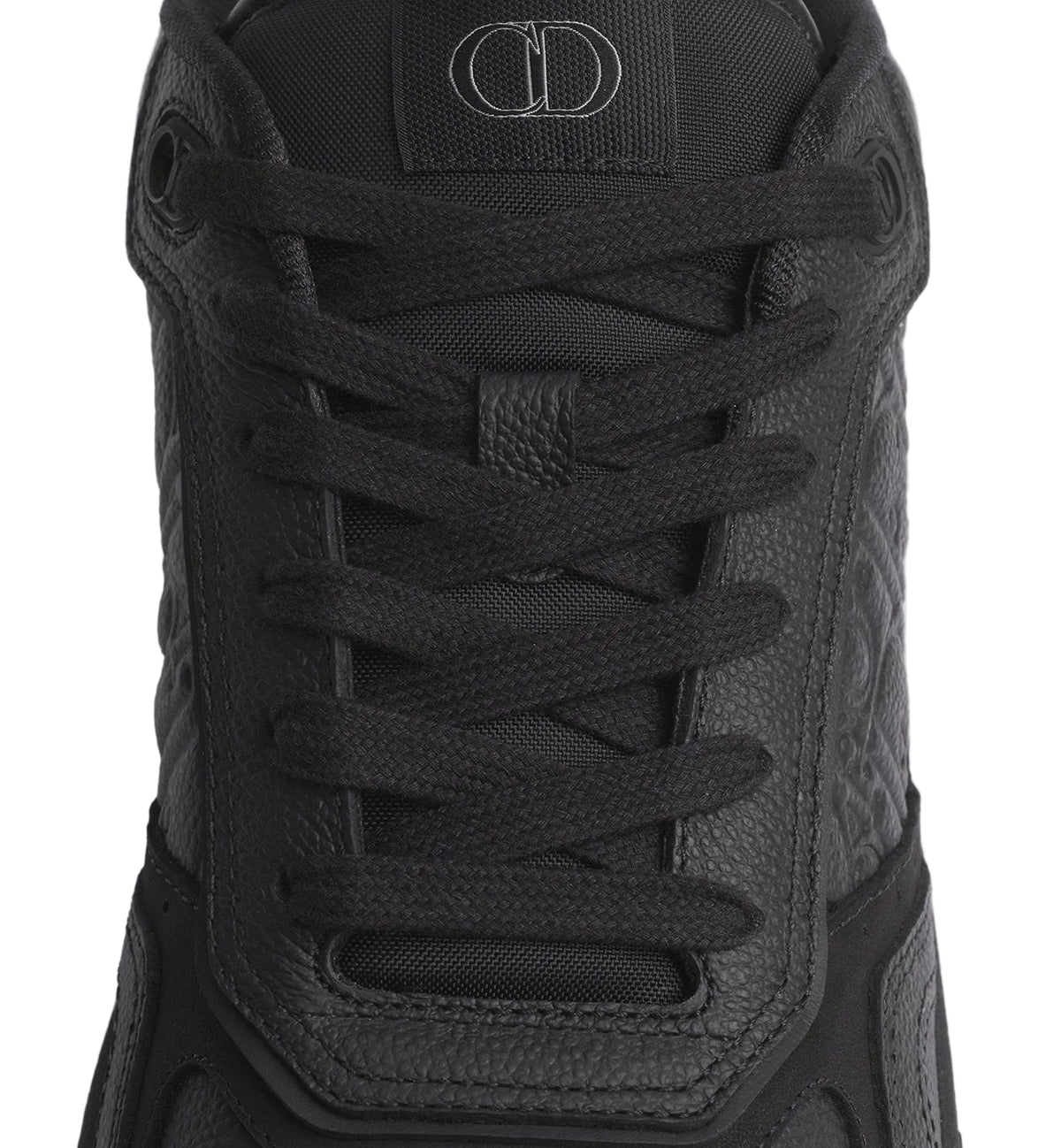Dior B27 Uptown Low-Top Sneaker Black Grained Calfskin and Black Dior Gravity Leather