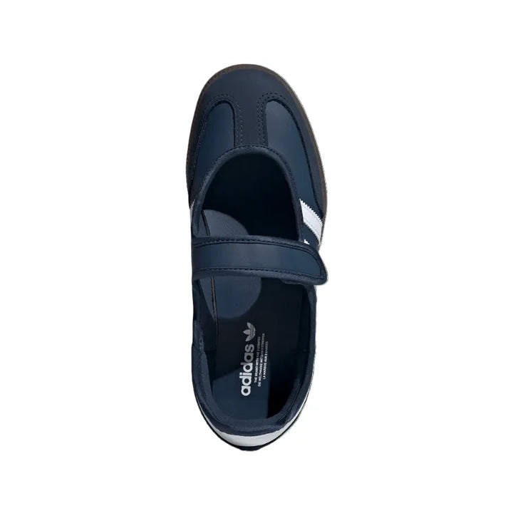 Adidas Samba Jane Shoes Crew Navy / Cloud White / Gold Metallic