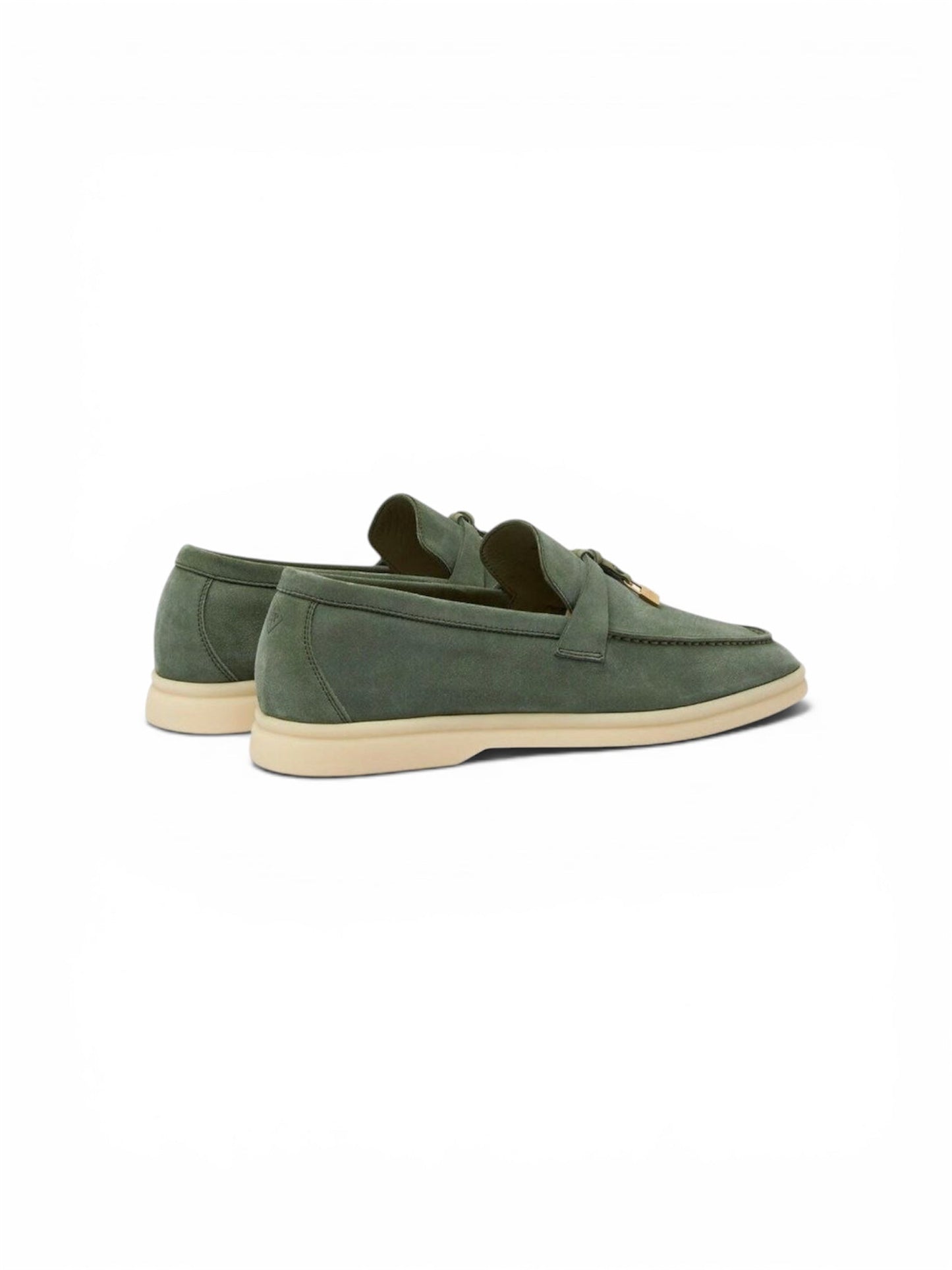 Loro Piana Summer Charms Walk Loafer - Green Lagoon