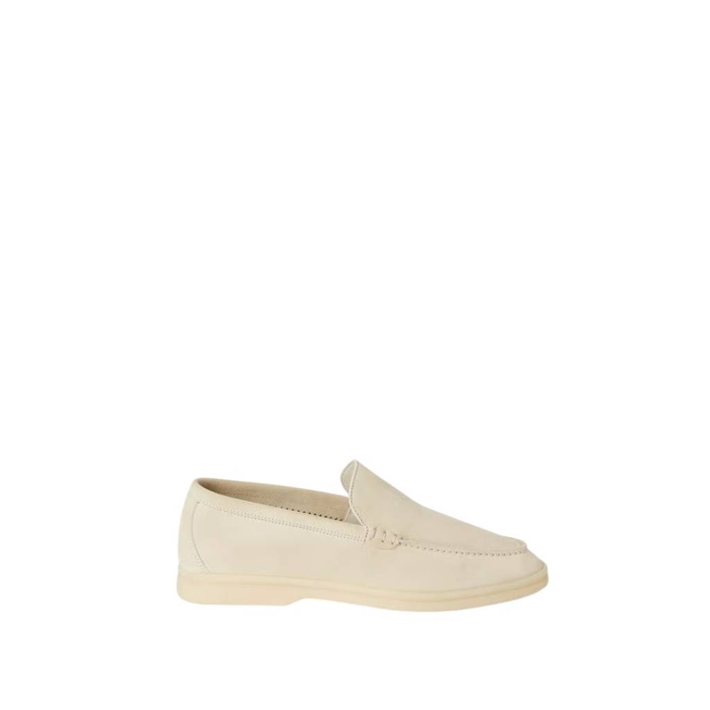 Loro Piana Summer Walk Loafer Suede Nougat