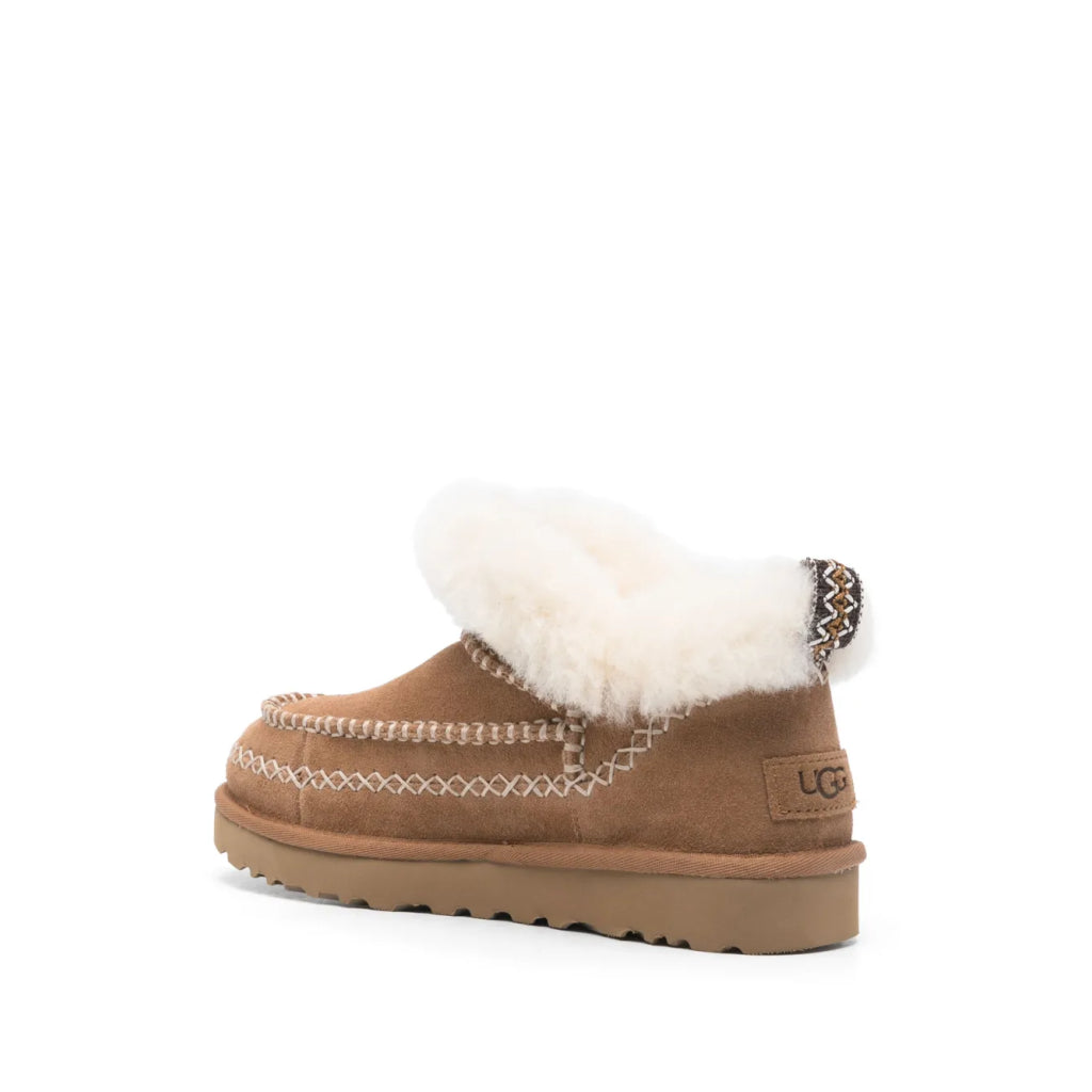UGG Classic Ultra Mini Alpine Chestnut Brown Boots