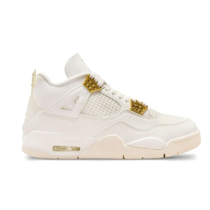 Jordan 4 Retro Miltalic – Gold