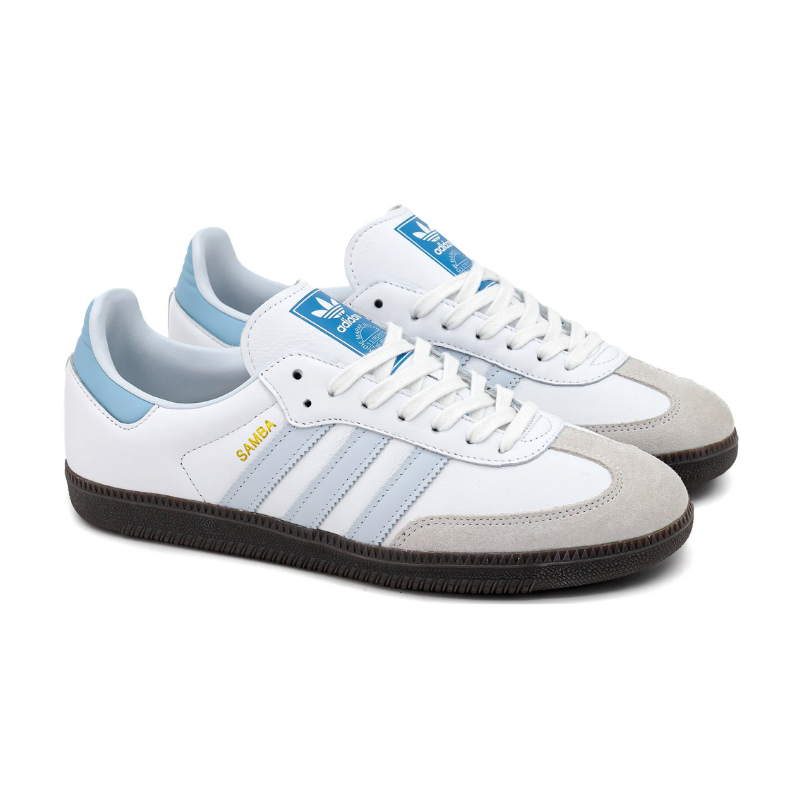Adidas Samba OG – White Sky Blue