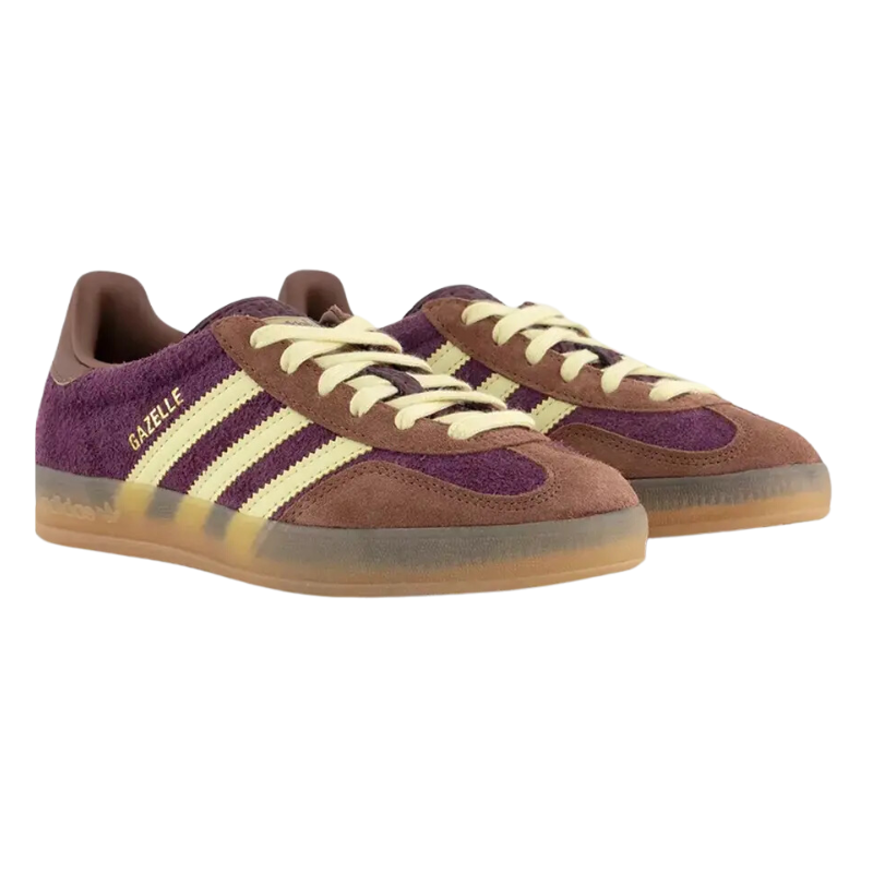 Adidas Gazelle Indoor – Maroon Almost Yellow