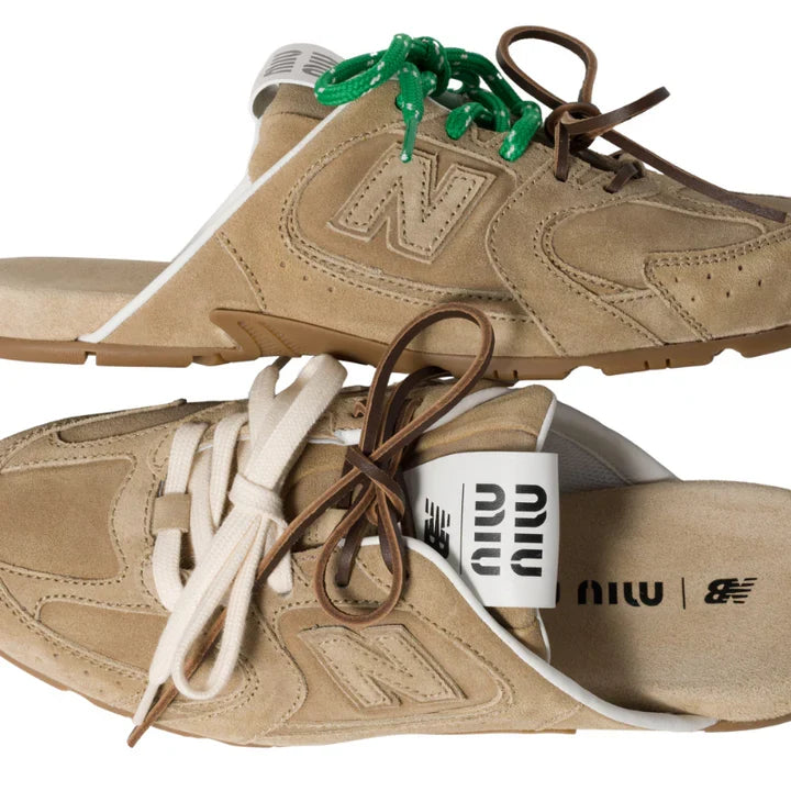 New Balance 530 SL Mule Miu Miu Ecru