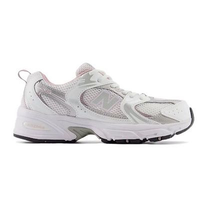 New Balance 530 – White Mid Century Pink GS