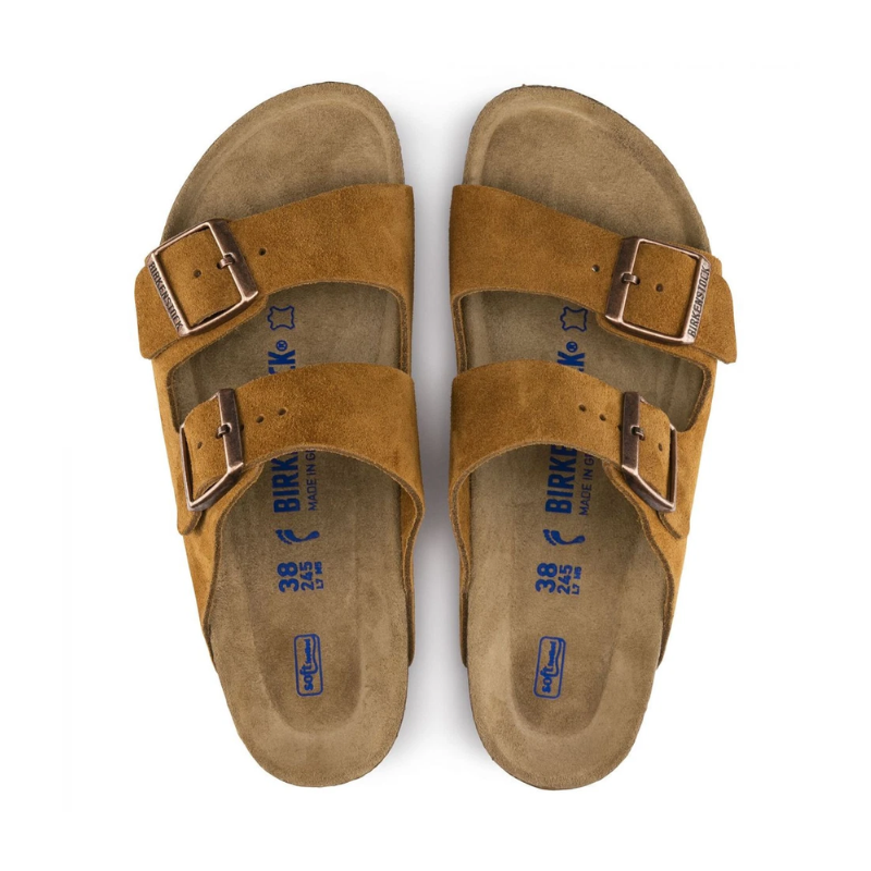Birkenstock Arizona Soft Footbed – Suede Mink