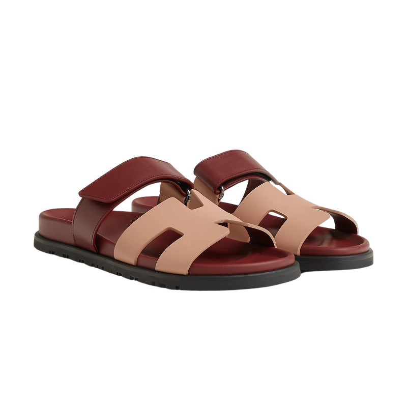 Hermes Chypre Sandal Beige/Perlino