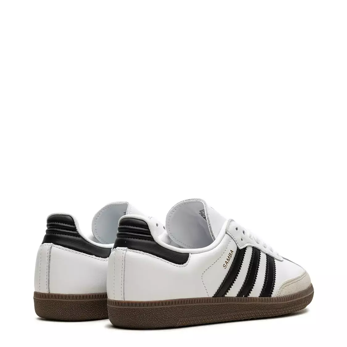 adidas Samba OG "Cloud White/Core Black/Clear Granite" sneakers