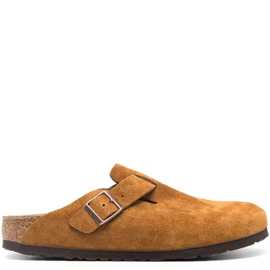 Birkenstock Boston Soft Footbed Suede Mink