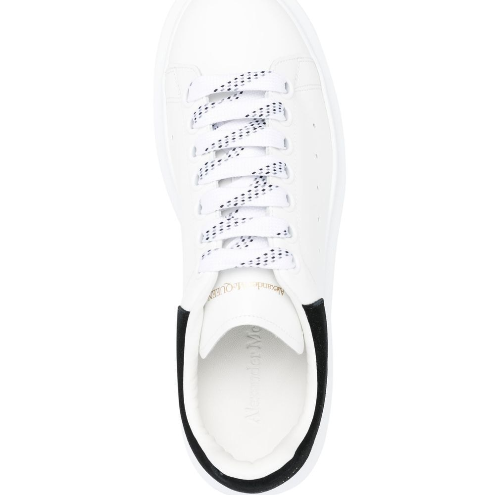 Alexander McQueen Wmns Oversized Sneaker 'White Black' 2019