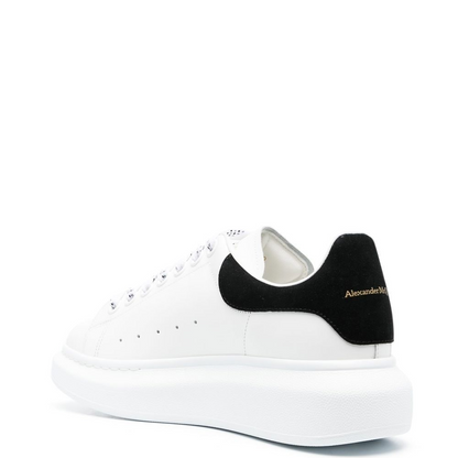 Alexander McQueen Wmns Oversized Sneaker 'White Black' 2019