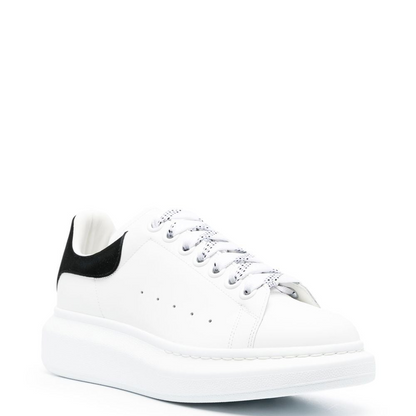 Alexander McQueen Wmns Oversized Sneaker 'White Black' 2019