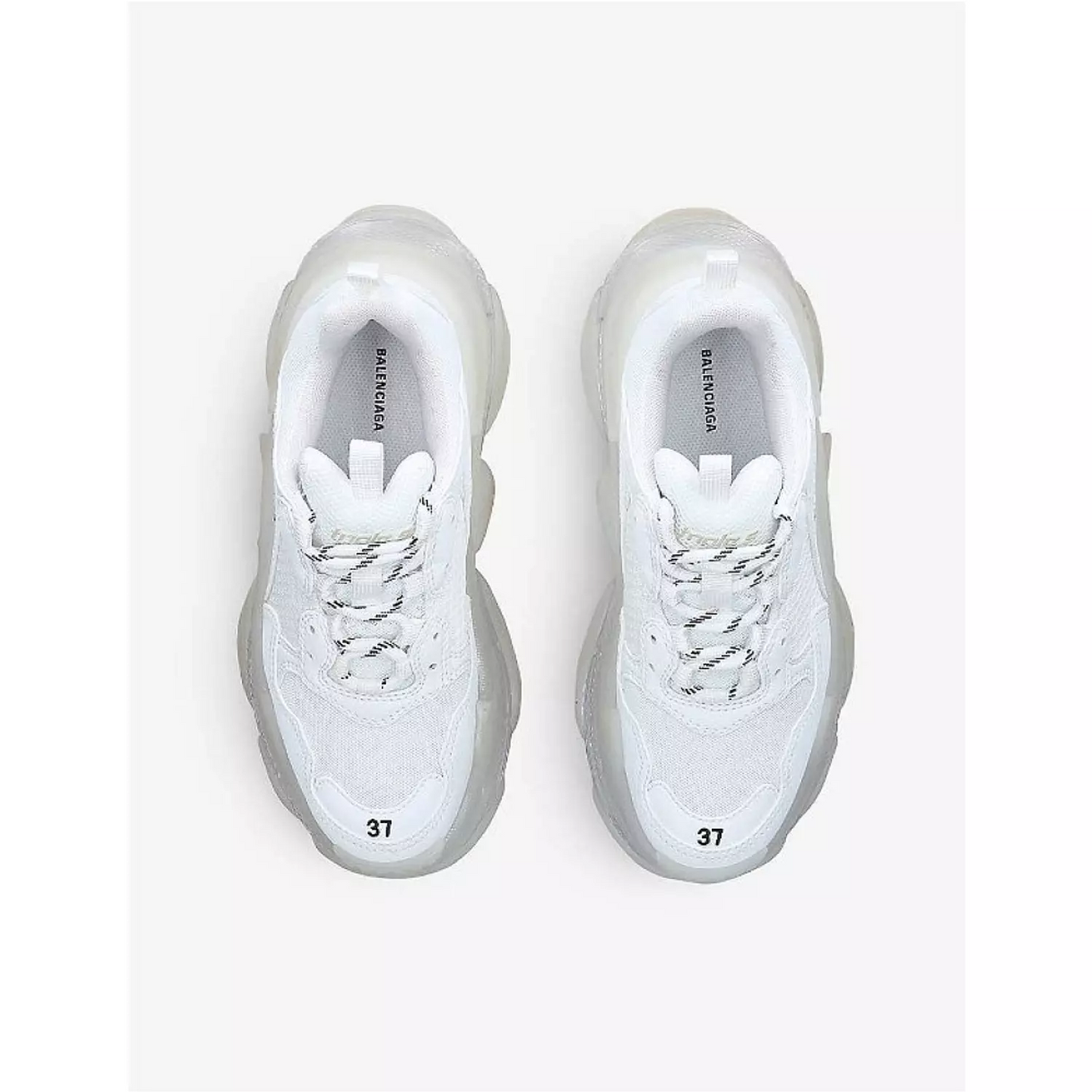 Balenciaga Triple S Clear Sole White