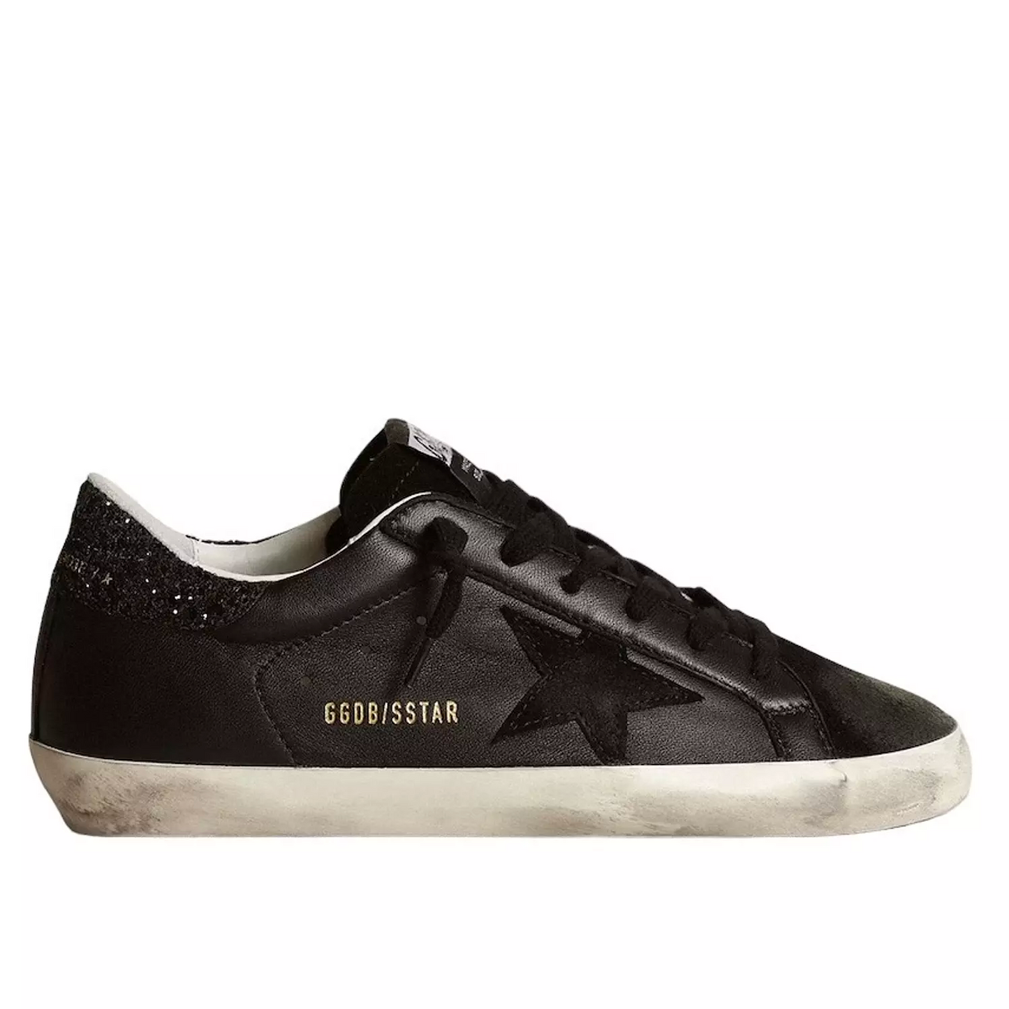 Golden Goose Super Star Black nappa leather upper