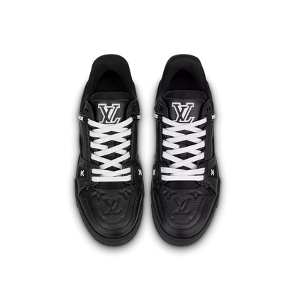 Louis Vuitton LV Trainer Black Embossed Monogram
