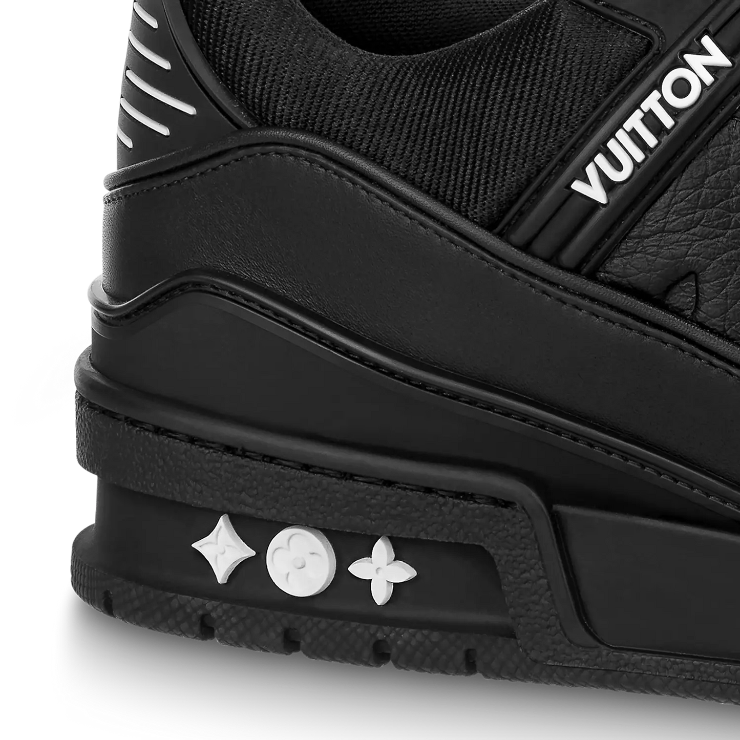 Louis Vuitton LV Trainer Black Embossed Monogram