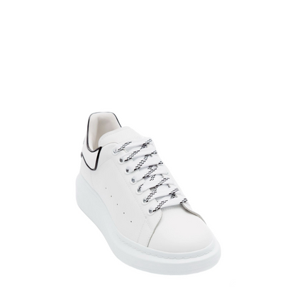 Alexander McQueen Oversized Sneaker 'New Tech Calf - White Black' 2020