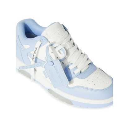 Off-White Out Of Office Calf Leather White Baby Blue