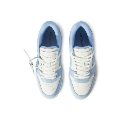 Off-White Out Of Office Calf Leather White Baby Blue