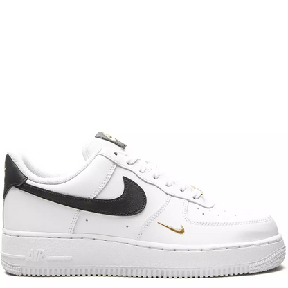 Nike Air Force 1 Low Essential "White/Black/Gold" sneakers