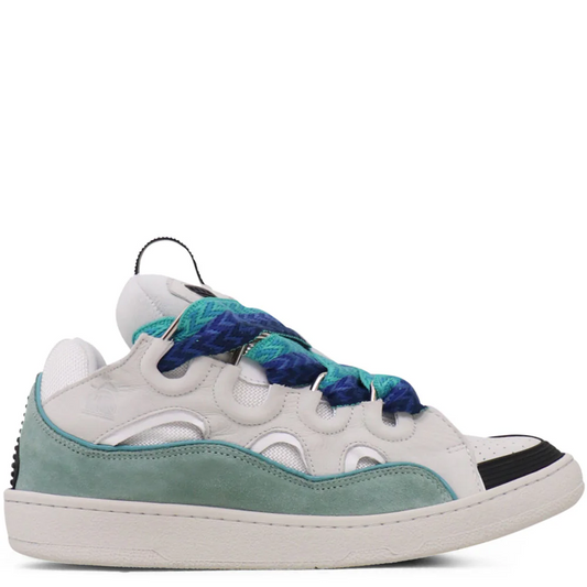 Lanvin Curb Sneaker White Blue