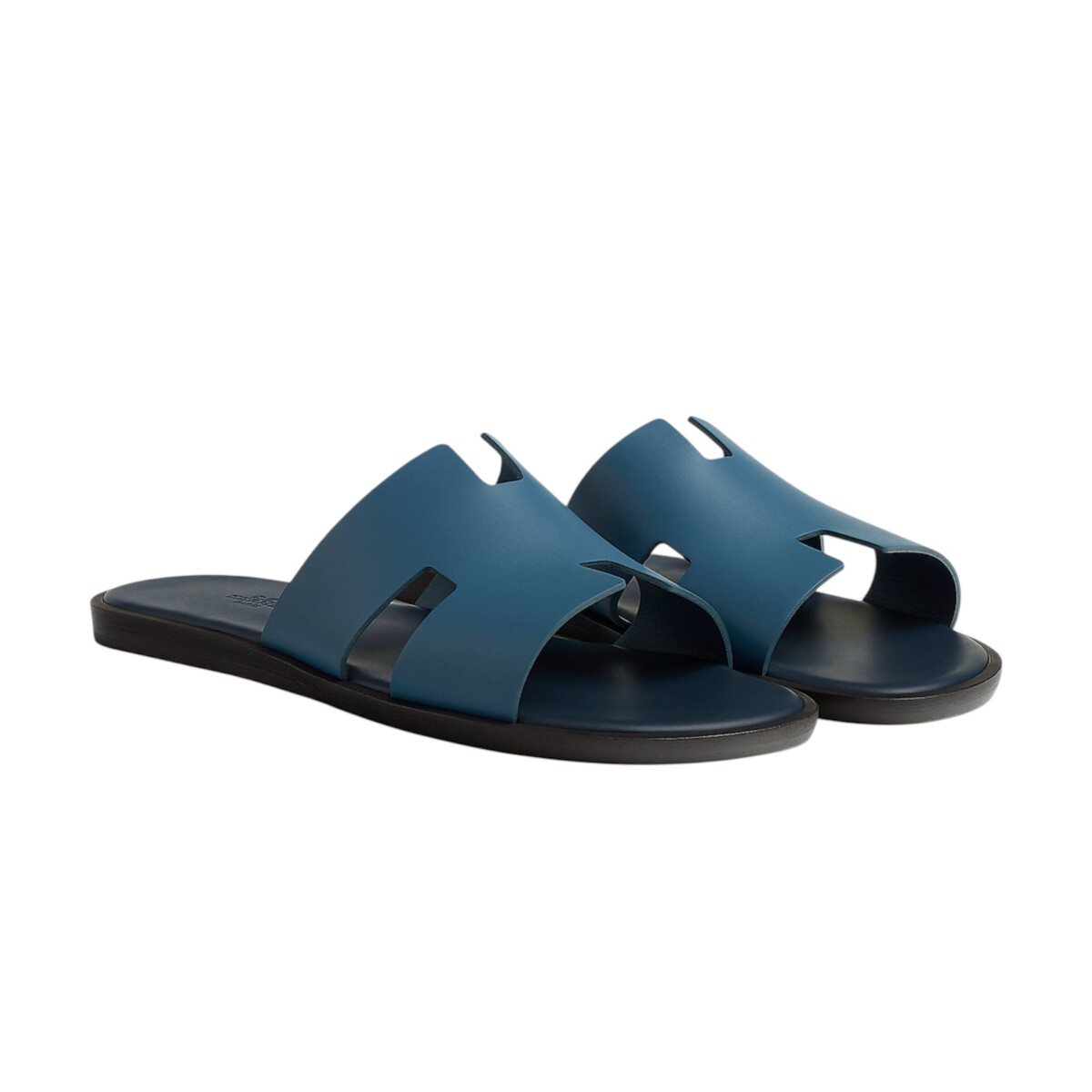 Hermes Izmir sandal Bleu Turquin Marine