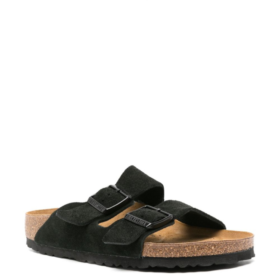 Birkenstock Arizona Soft Footbed Suede Black