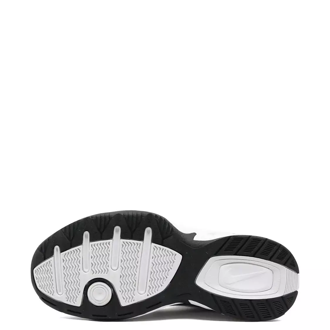 Nike Air Monarch IV (4E) "Whitw/Metallic Silver" sneakers