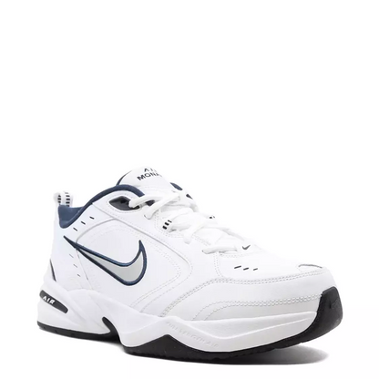 Nike Air Monarch IV (4E) "Whitw/Metallic Silver" sneakers