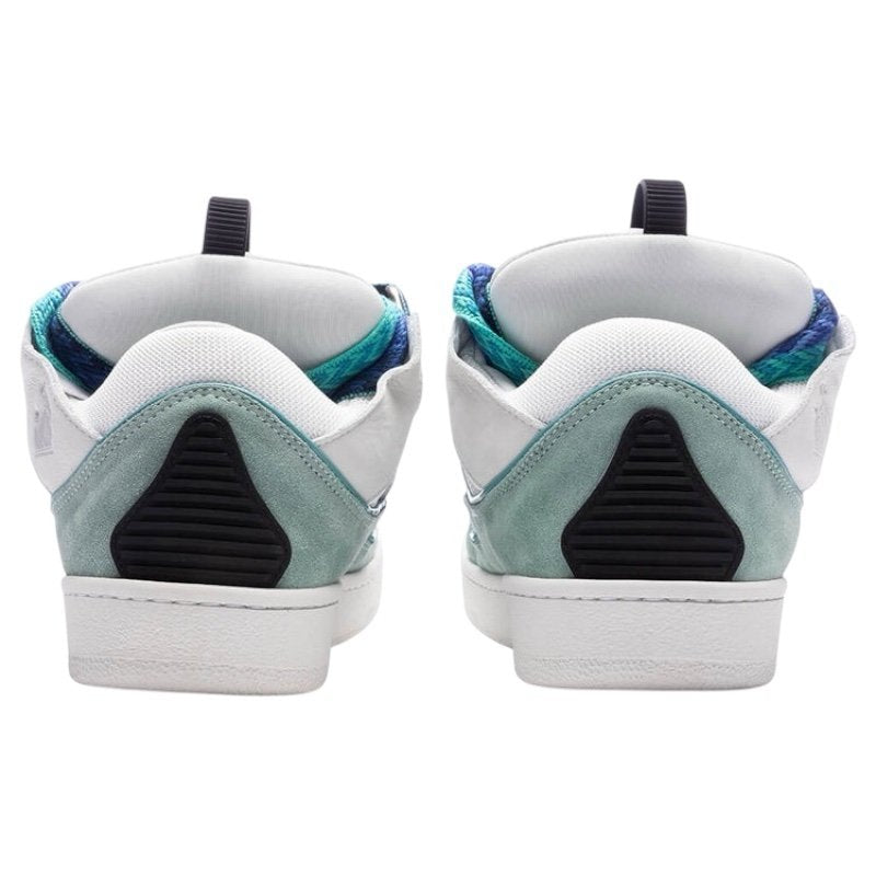 Lanvin Leather Curb – White Blue