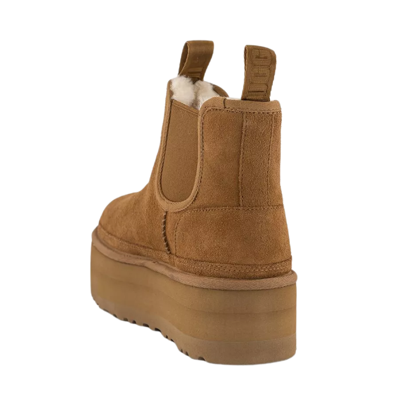 UGG Neumel Platform Chelsea Boot – Chestnut