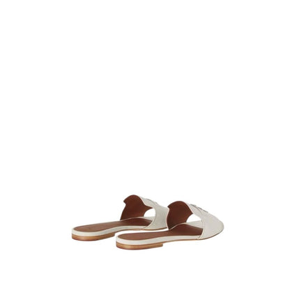 Loro Piana Summer Charms Sandal Pearl Powder
