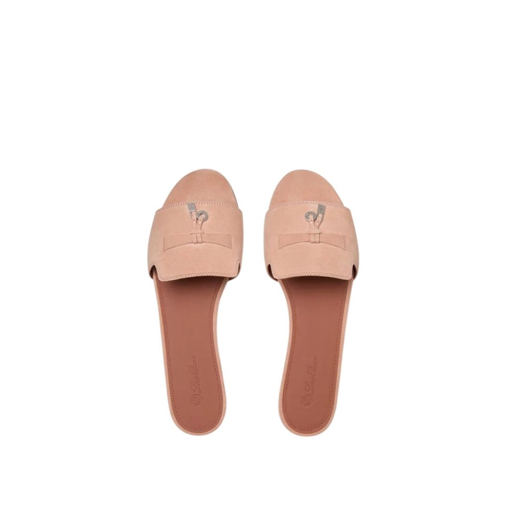 Loro Piana Summer Charms Sandal Precious Pink