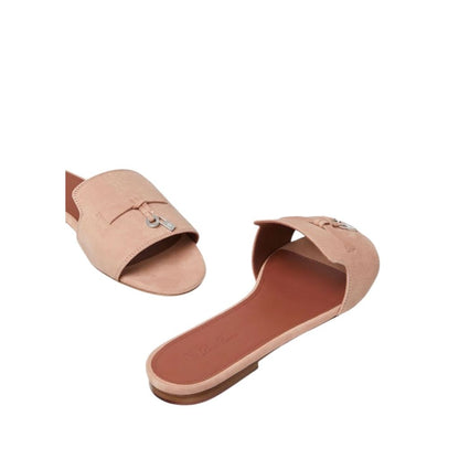 Loro Piana Summer Charms Sandal Precious Pink